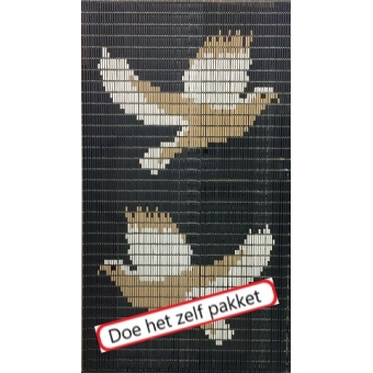 Vliegengordijn bouwpakket duiven 90x210cm